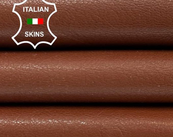 SIENNA BROWN Thick Italian Goatskin Goat leather hide hides skin skins 4+sqf 1.1mm #C4168