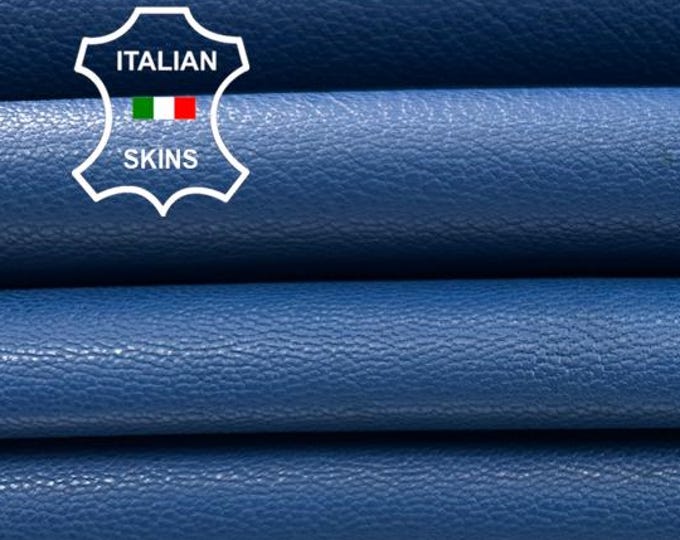 BLUE ROUGH Thick Italian Goatskin Goat leather pack 2 hides skins total 9sqf 1.1mm #C5834