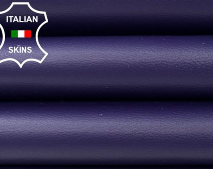Delivered Duty paid - PURPLE Soft Italian Lamb Leather skin 10+sqf 0.9mm #Z97