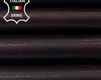 REDDISH BROWN PULL Up Waxy Soft Italian Lambskin Sheep Lamb leather hide hides skins skins 7+sqf 0.9mm #C5602