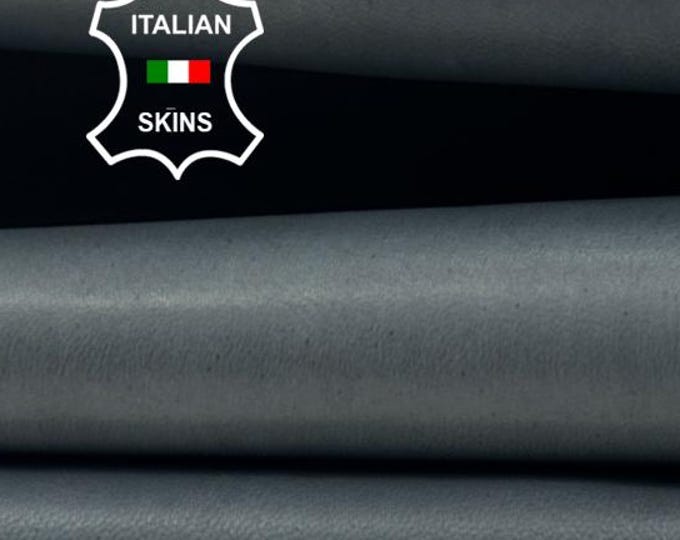 NATURAL NAKED GREY Aniline Soft Italian Lambskin Sheep Lamb leather hide hides skin skins 5sqf 1.0mm #C5377