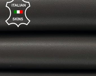 DARK TAUPE BROWN Thick Italian Metis Lambskin Lamb Sheep Leather hide hides skin skins 7sqf 1.2mm #C4459