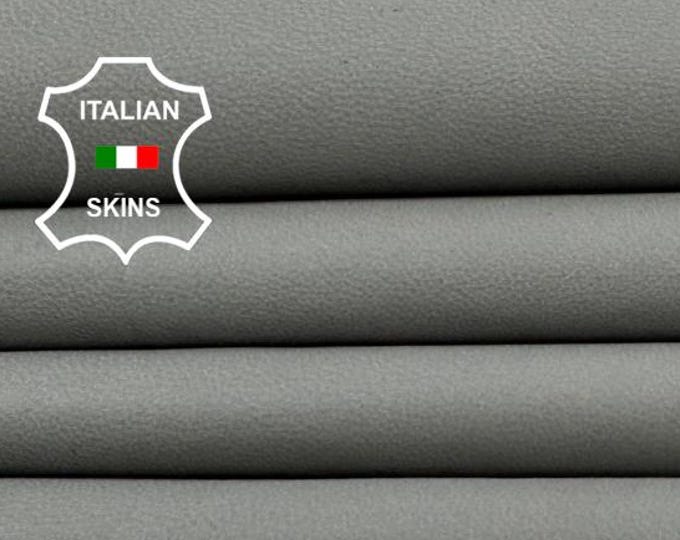 Delivered Duty paid - LIGHT GREY Thin Soft Italian Lamb leather skin 6+sqf 0.6mm #Z21