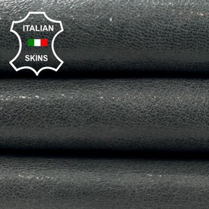 GREY VEGETABLE Tan Rough Italian Goatskin Goat leather hide hides skin skins 5sqf 1.0mm #C5318