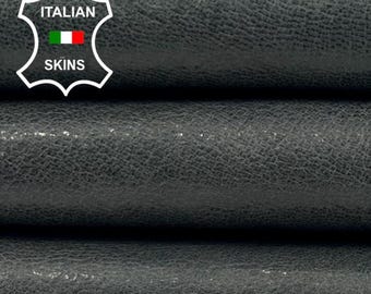 GREY VEGETABLE Tan Rough Italian Goatskin Goat leather hide hides skin skins 5sqf 1.0mm #C5318
