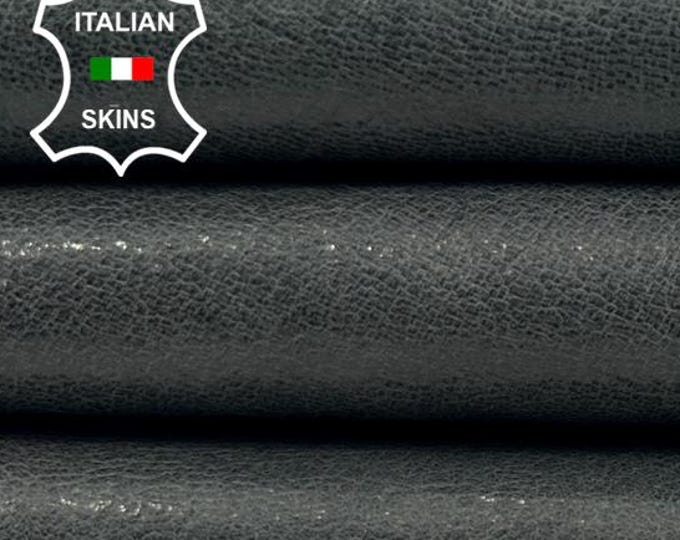 GREY VEGETABLE Tan Rough Italian Goatskin Goat leather hide hides skin skins 5sqf 1.0mm #C5318