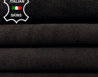 BROWN SUEDE Thick Soft Italian Calfskin Calf Cow leather hide hides skin skins 12sqf 1.1mm #C5071