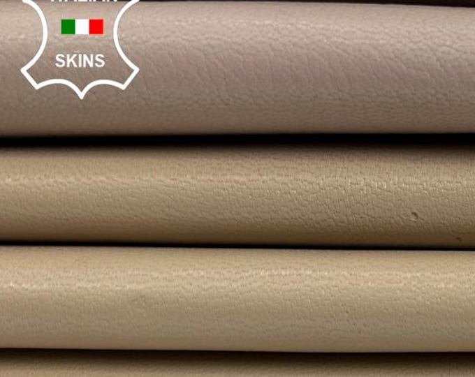 NUDE PINK & BEIGE Thick Italian Goatskin Goat leather pack 2 hides skins total 10+sqf 1.1mm #C5569