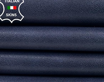 PURPLE PEARLIZED DISTRESSED Rough Thick Italian Goatskin Goat leather pack 2 hides skins total 10+sqf 1.1mm #C3919