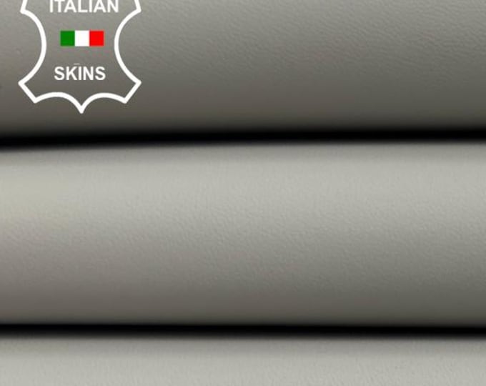 LIGHT GREY Italian Lambskin Sheep Lamb leather hide hides skin skins 5sqf 1.0mm #C5715