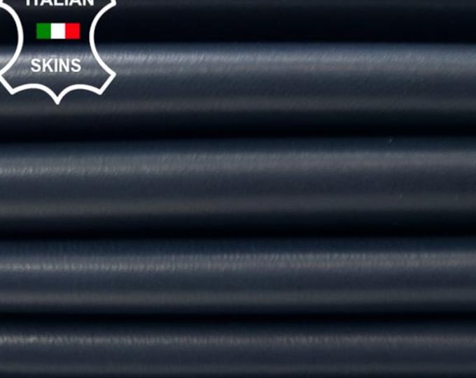 NATURAL BLUE PLONGE Thin Soft Italian Lambskin Sheep Lamb leather pack 2 hides skins total 8sqf 0.5mm #C5295