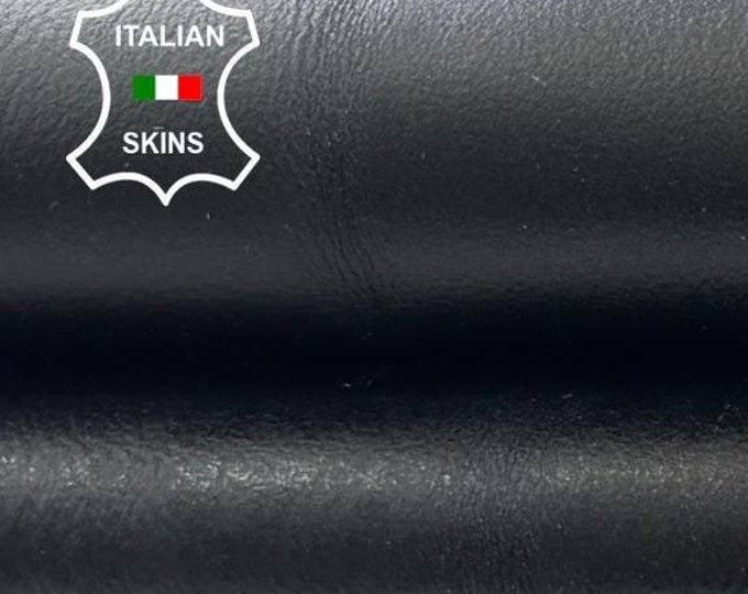 DOUBLE FACE BLACK Crinkled On Wine Backside Thick Italian Goatskin Goat Leather hide hides skin skins 5sqf 1.1mm #C2261
