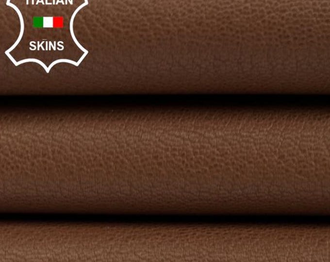 BROWN ROUGH Thick Italian Goatskin Goat leather hide hides skin skins 5sqf 1.4mm #C5960