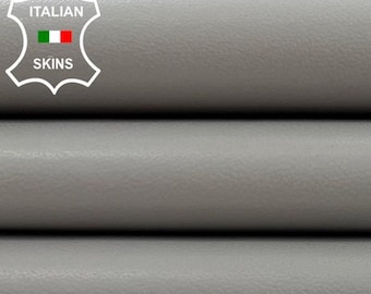 LIGHT GREY Thin Soft Italian Lambskin Lamb Sheep Leather hide hides skin skins 7sqf 0.6mm #C2069