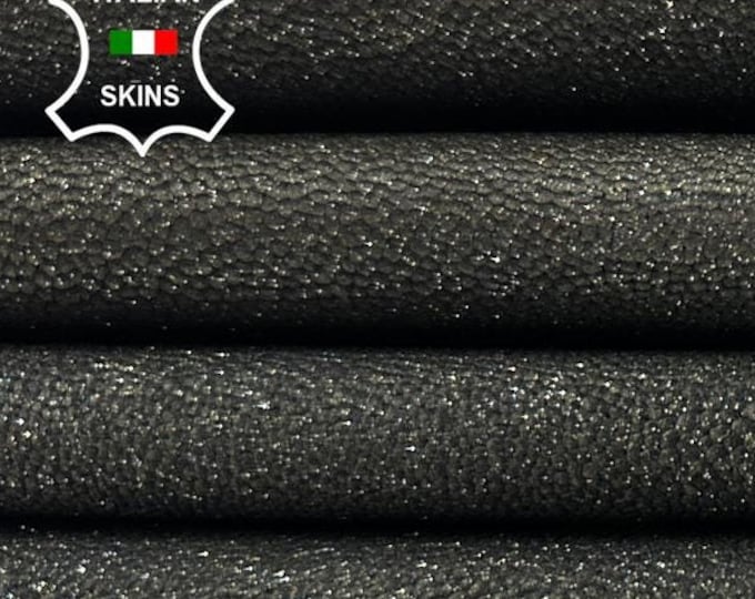 METALLIC OLD GOLD Shimmer Shiny Print On Italian Goatskin Goat Leather pack 3 hides skins total 10+sqf 0.8mm #C2147