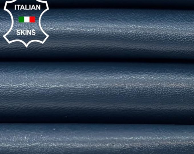 BLUE Soft Italian Goat leather pack 2 skins total 10+sqf 0.8mm #C7251
