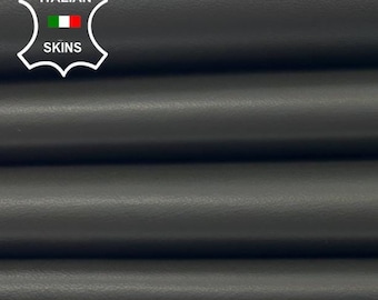 DARK OLIVE GREEN Thin Soft Italian Lambskin Sheep Lamb Leather hide hides skin skins 6sqf 0.6mm #C2837