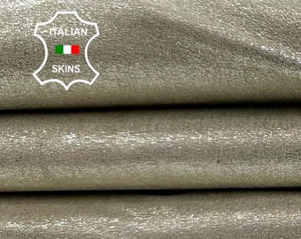 METALLIC LIGHT GOLD Canvas Print Italian Goatskin Goat leather hide hides skin skins 4sqf 0.9mm #C3913