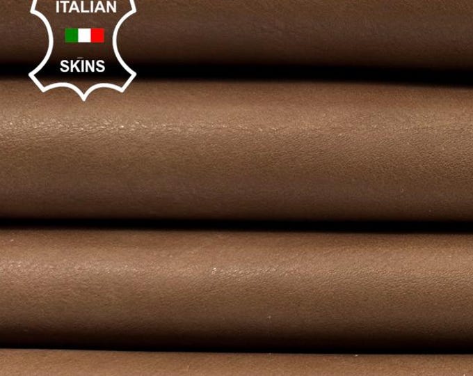 BROWN Thick Soft Italian Calfskin Calf Cow leather hide hides skin skins 14sqf 1.6mm #C5063