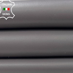 GREY GRAY Italian Lambskin Sheep Lamb Leather hide hides skin skins 5sqf 1.0mm #C2264