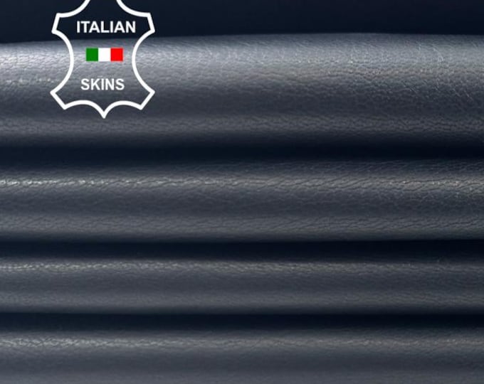 BLACK ROUGH Italian Goatskin Goat Leather pack 2 hides skins total 10sqf 1.0mm #C6560