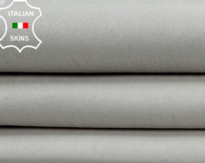 LACE WHITE Soft Italian STRETCH Backed Lamb Leather skin 5sqf 0.8mm #C7439