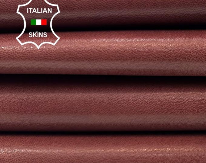 ROSEWOOD BROWN VEGETABLE Tan Strong Italian Goatskin Goat leather pack 2 hides skins total 8sqf 1.0mm #C5833