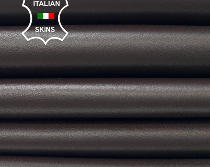 MAHOGANY BROWN Soft Italian Lambskin Lamb Sheep Leather hide hides skin skins 10+sqf 1.0mm #C3309