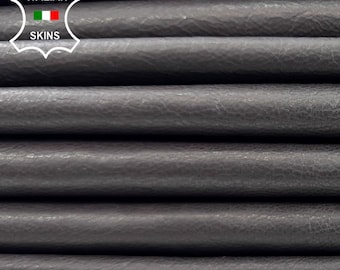 DARK BROWN Vegetable Tan Soft Italian Goatskin Goat Leather pack 5 hides skins total 35sqf 0.8mm #C6561