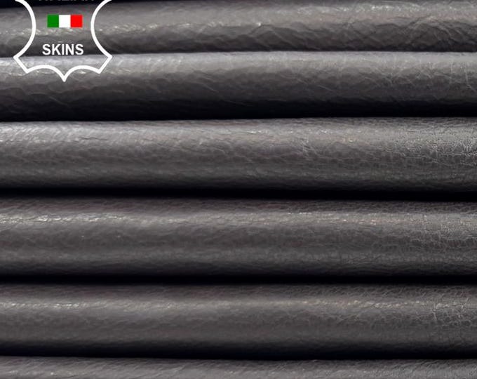 DARK BROWN Vegetable Tan Soft Italian Goatskin Goat Leather pack 5 hides skins total 35sqf 0.8mm #C6561