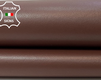 BROWN Italian Goatskin Goat Leather hide hides skin skins 4+sqf 0.9mm #C171