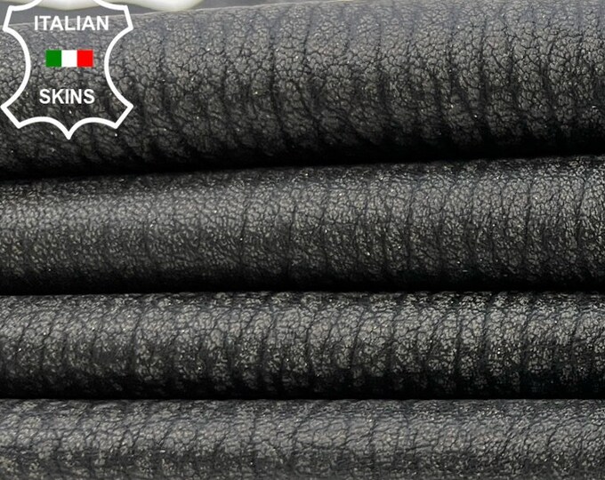 DARK TAUPE GREY Grainy Vintage Look Soft Italian Lambskin Lamb Sheep Leather hide hides skins 6+sqf 0.7mm #C515