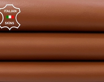 RUST BROWN Soft Italian Lambskin Sheep Leather skin 5sqf 1.0mm #C656