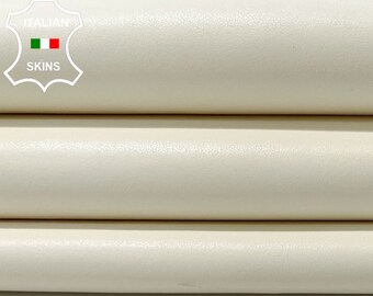 BUTTER IVORY Soft Italian Lambskin Lamb Sheep Leather hides hide skin skins 5-6sqf 1.0mm #B9850