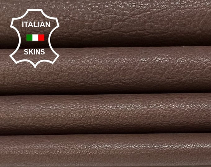 TAUPE BROWN Soft Italian Calfskin Calf Cow leather hide hides skin skins 13+sqf 0.9mm #B3420