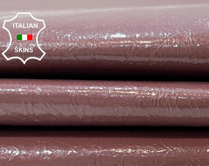 DEEP DUST PINK Italian Goatskin Goat leather pack 2 hides skins total 7sqf 0.7mm #B9999