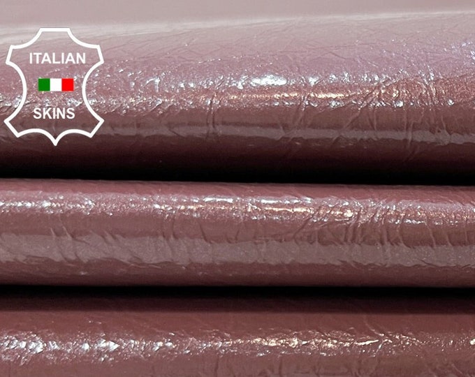 DEEP DUST PINK Italian Goatskin Goat leather pack 2 hides skins total 7sqf 0.7mm #B9999