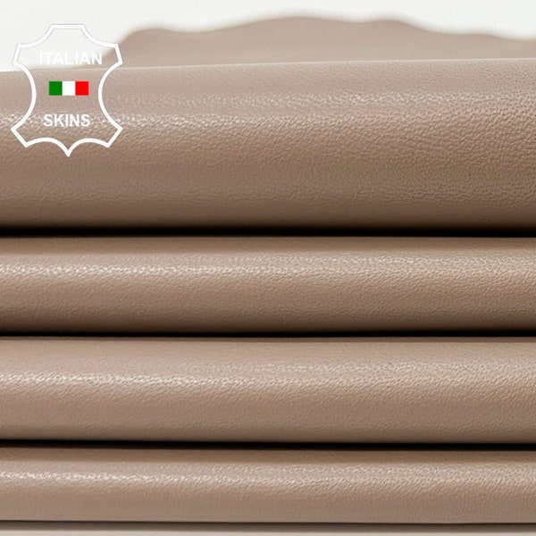 LIGHT TAUPE Soft Italian Lambskin Lamb Sheep Leather hide hides skin skins 10sqf 1.0mm #B9807