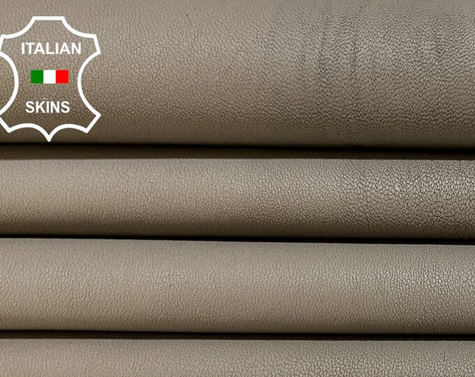 WALNUT BEIGE STRETCH Soft Italian Lambskin Lamb Sheep Leather hide hides skin skins 7sqf 0.7mm #B6528