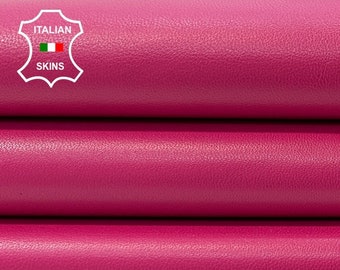 HOT PINK Soft Italian Lambskin Lamb Sheep Leather hide hides skin skins 4+sqf 1.0mm #B9933