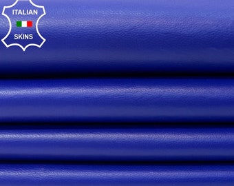 ROYAL BLUE Italian Lambskin Lamb Sheep leather hide hides skin skins 9+sqf 0.8mm #B9827