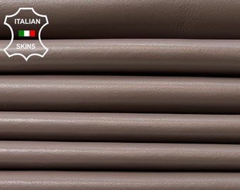 LIGHT TAUPE Soft Italian Lambskin Lamb Sheep Leather pack 5 hides skins total 28sqf 0.8mm #B9957