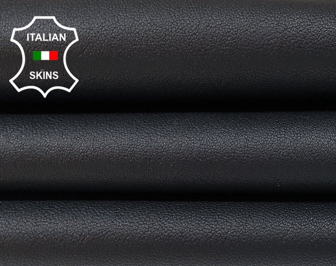 Black Soft Italian genuine STRETCH Lambskin Lamb Sheep wholesale leather skins Elastic pants trousers leggings 0.5mm to 1.0 mm