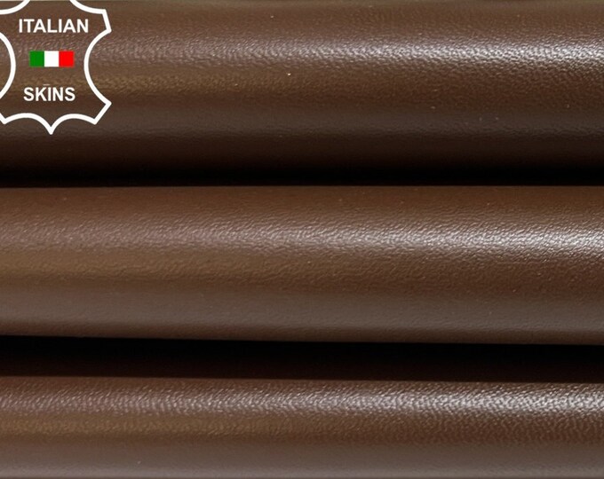 BROWN Italian Metis Lambskin Lamb Sheep Leather hides hide skin skins 5+sqf 1.0mm #B5197