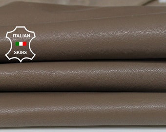 TAUPE BROWN Italian Goatskin Goat leather material for sewing crafts 5 skins hides total 30sqf 1.2mm #A6209