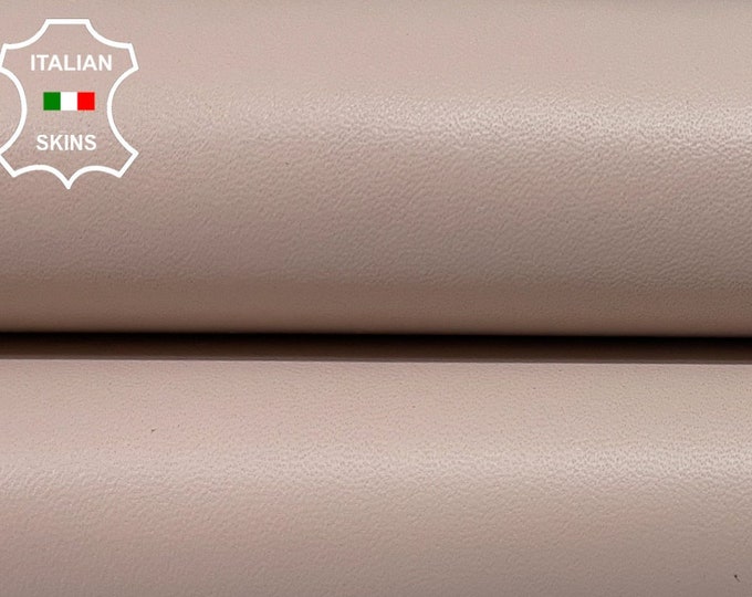 DASTY LIGHT PINK Nude Thick Italian Lambskin Lamb Sheep Leather hides hide skin skins 4sqf 1.2mm #B2364
