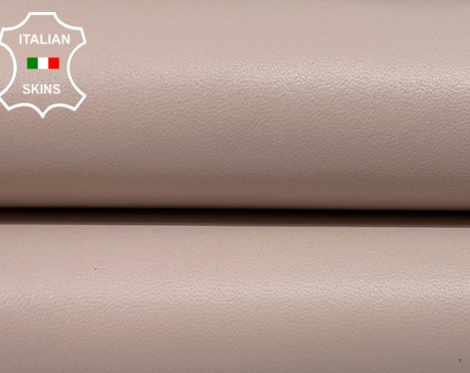 DASTY LIGHT PINK Nude Thick Italian Lambskin Lamb Sheep Leather hides hide skin skins 4sqf 1.2mm #B2364