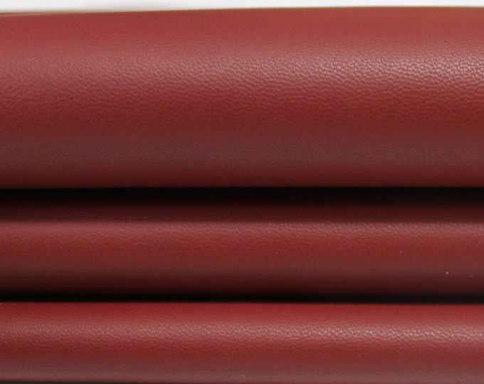 RED BRIC Italian genuine Lambskin Lamb Sheep leather skins hides