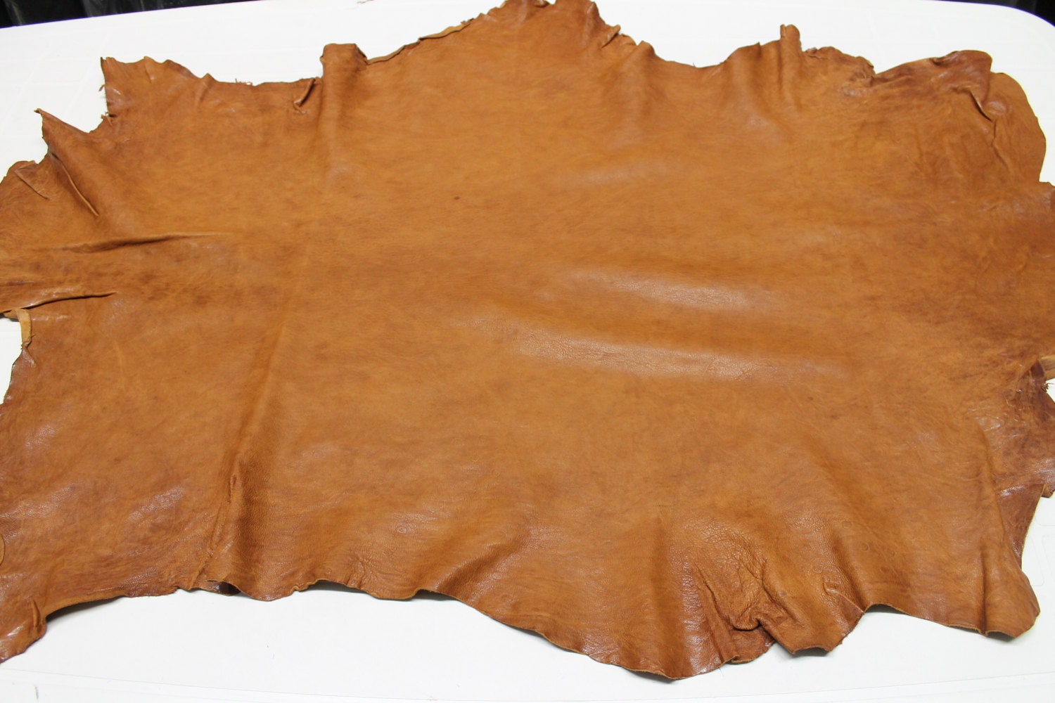 Italian Lambskin leather skin skins WASHED Natural VEGETABLE TAN 5sqf