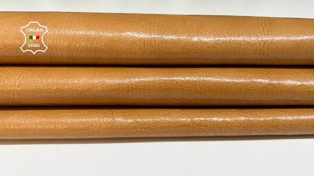 Sand Tan Free Fedex & Duties - SAND TAN ROUGH Shiny Vegetable Tan Italian Goat ...